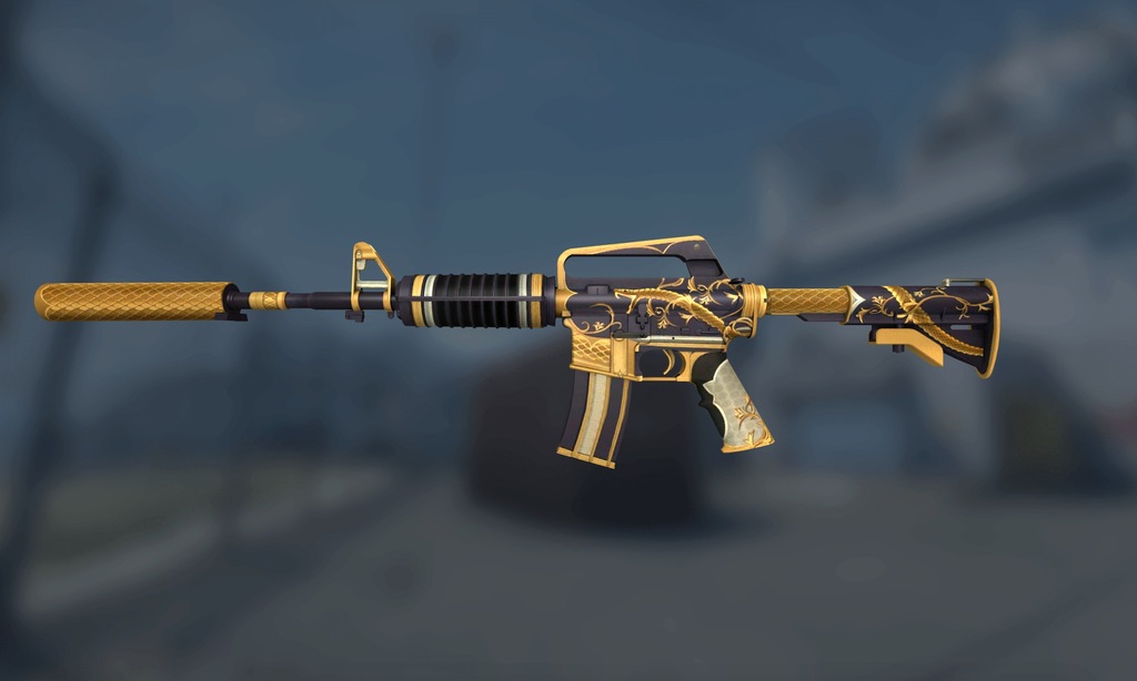 M4A1-S | Golden Coil [FT, 3/5] |Złoty Zwój