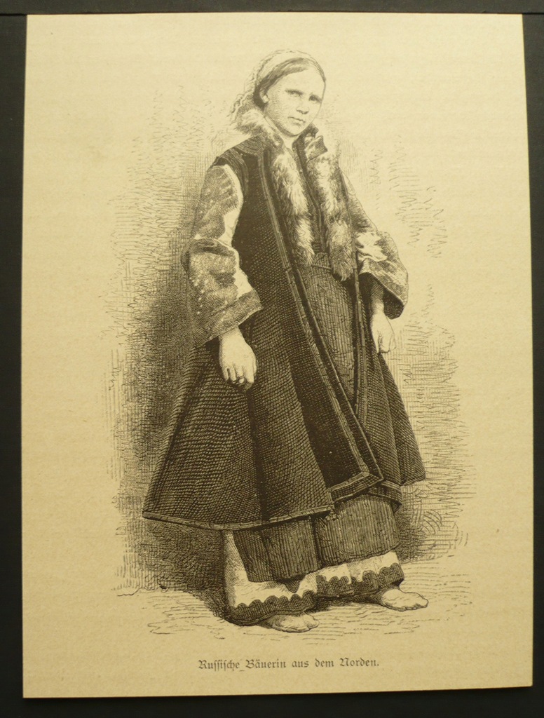 rosyjska chłopka, oryg. 1880