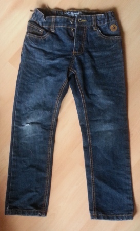 spodnie jeans PEPPERTS r.128  używane