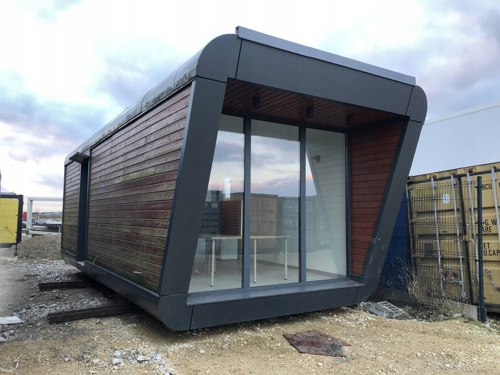 PAWILON HANDLOWY / KONTENER BIUROWY Z ŁAZIENKĄ