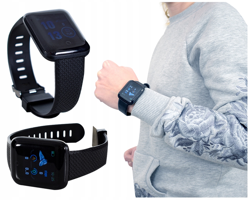 MĘSKI ZEGAREK OPASKA SMART-BAND NA PREZENT