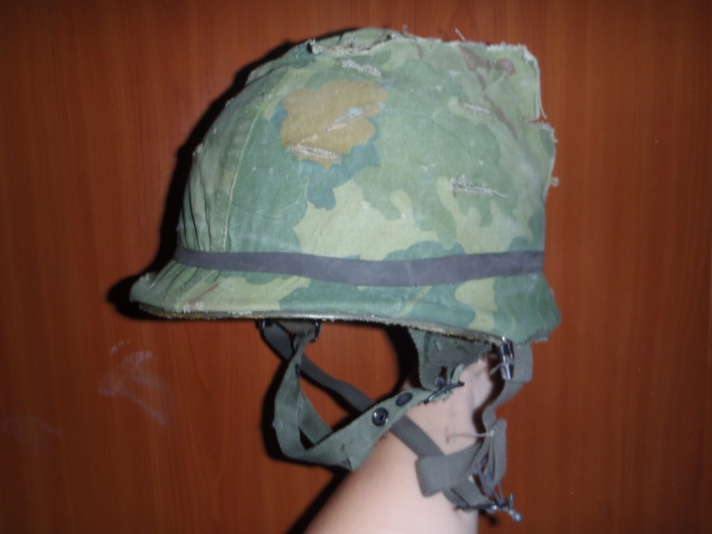 AMERYKAŃSKI HEŁM M1 SPADOCHRONOWY VIETNAM