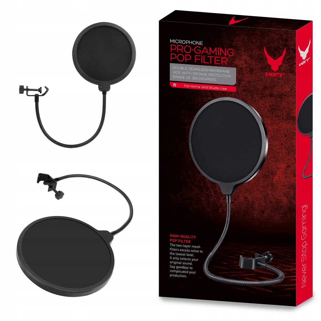 POP FILTR POP FILTER MIKROFONOWY OSŁONA STUDYJNY