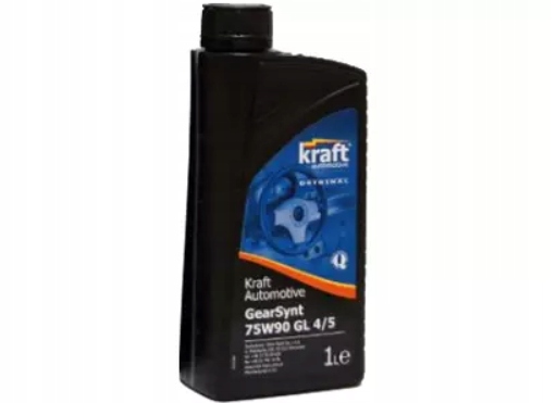Olej przekładniowy KRAFT GEARSYNT 75W90 API GL4