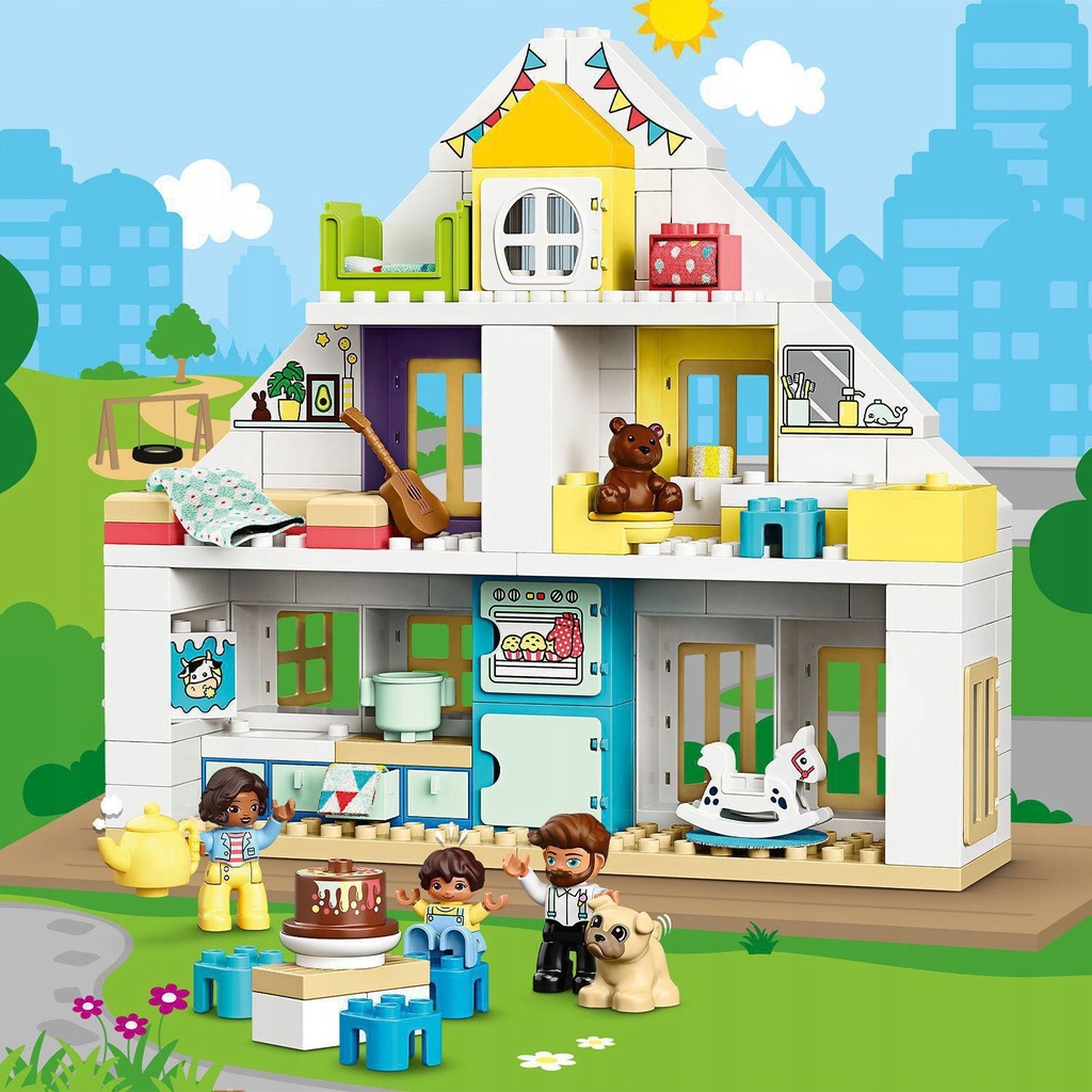 Купить Многофункциональный учебный дом LEGO DUPLO Town 10929: отзывы, фото, характеристики в интерне-магазине Aredi.ru