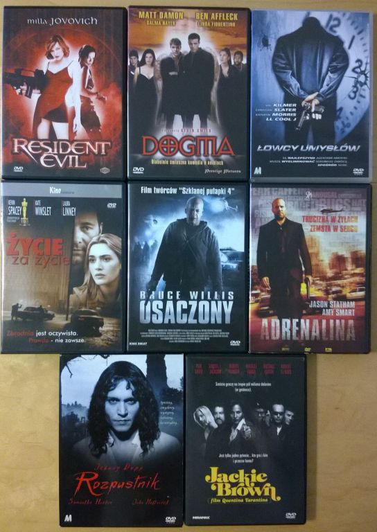 8 hitów na DVD Adrenalina Osaczony Rozpustnik...