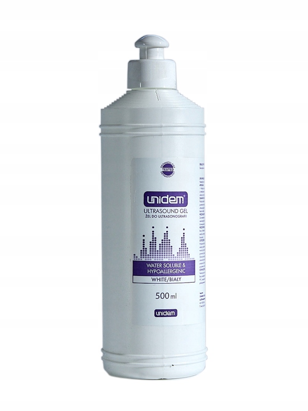 Żel do USG ultrasonografii depilacja laserowa 500ml 1SZT