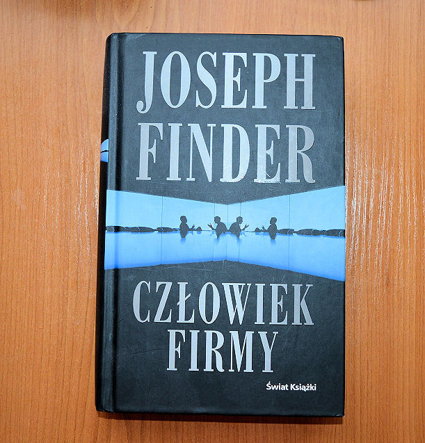 "Człowiek firmy"  Joseph Finder oprawa twarda