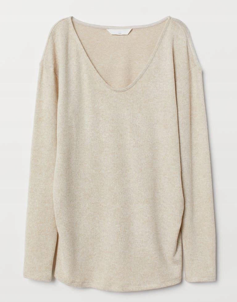 22I107 H&M MAMA__MJ9 SWETER V NECK__S