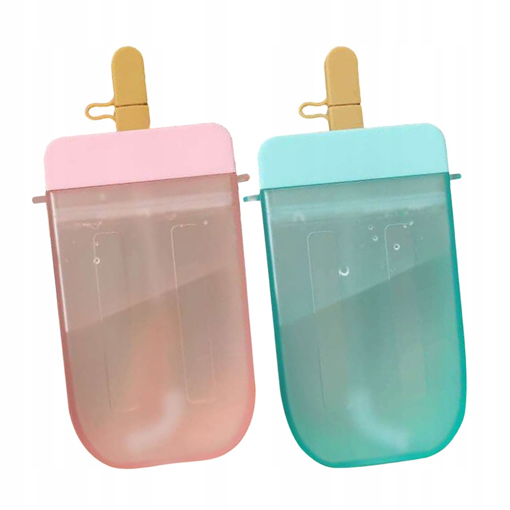 2 szt. Butelki na wodę ze słomkami do picia