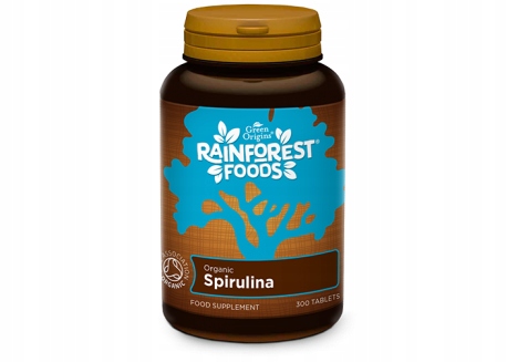 Spirulina Rainforest Foods tabletki 300 szt. 300 g