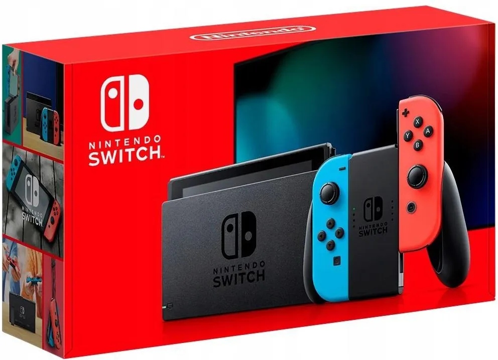 Konsola nintendo switch hac-001(-01) zestaw - L66 SKUP SPRZEDAŻ WYCENA