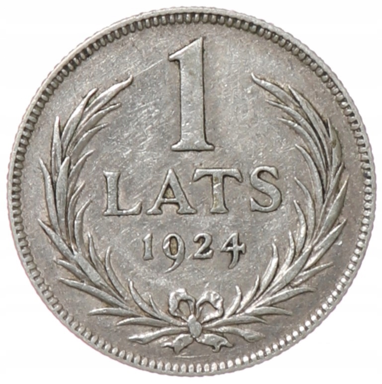 1 łat - Łotwa - 1924 rok