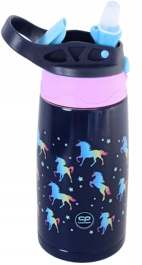 Bidon termiczny metalowy holo unicorns 350 ml Coolpack