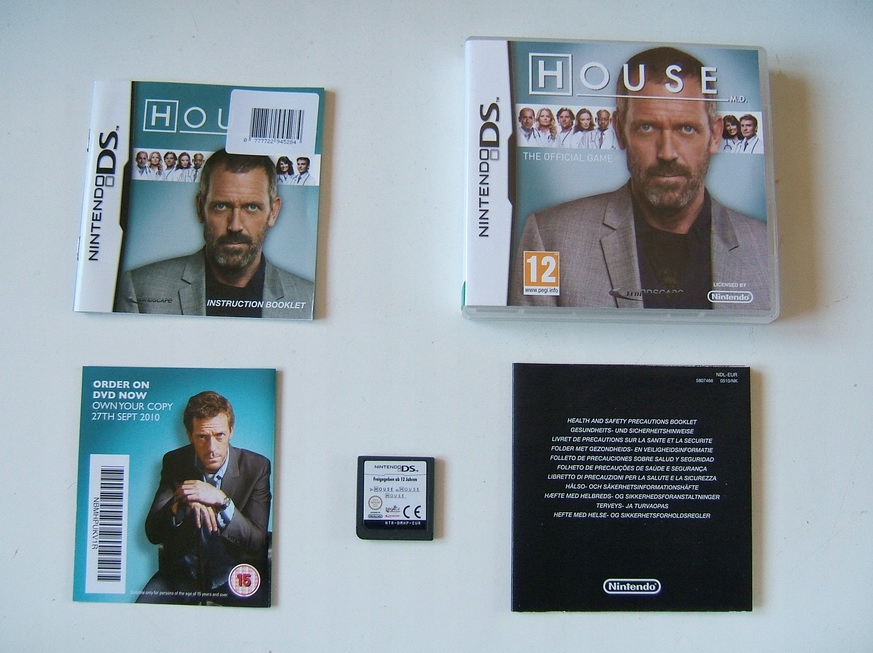 House Dr. House Official Game gra Nintendo DS