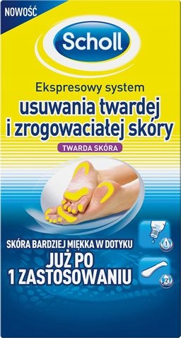 Scholl system do usuwania twardej skóry stóp 50ml