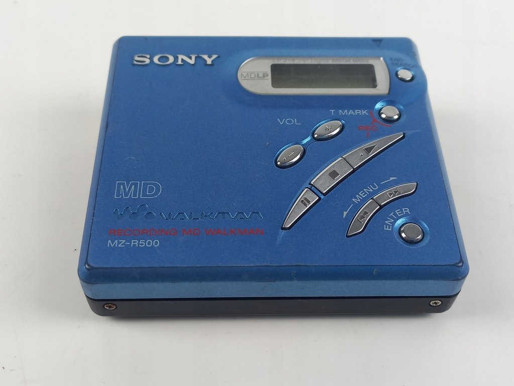 Walkman SONY Mini Disc MZ R500 13115738007 oficjalne archiwum Allegro