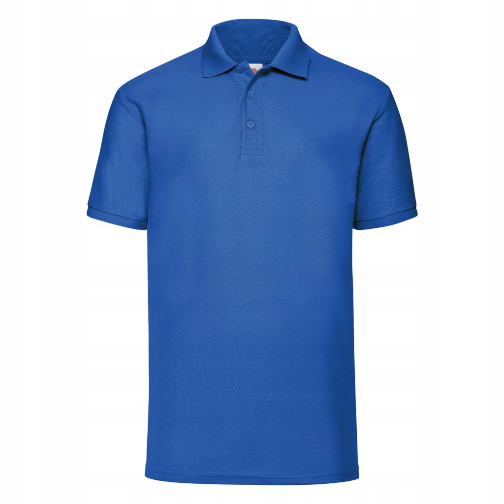 KOSZULKA POLO FRUIT OF THE LOOM 65/35 NIEBIES 4XL