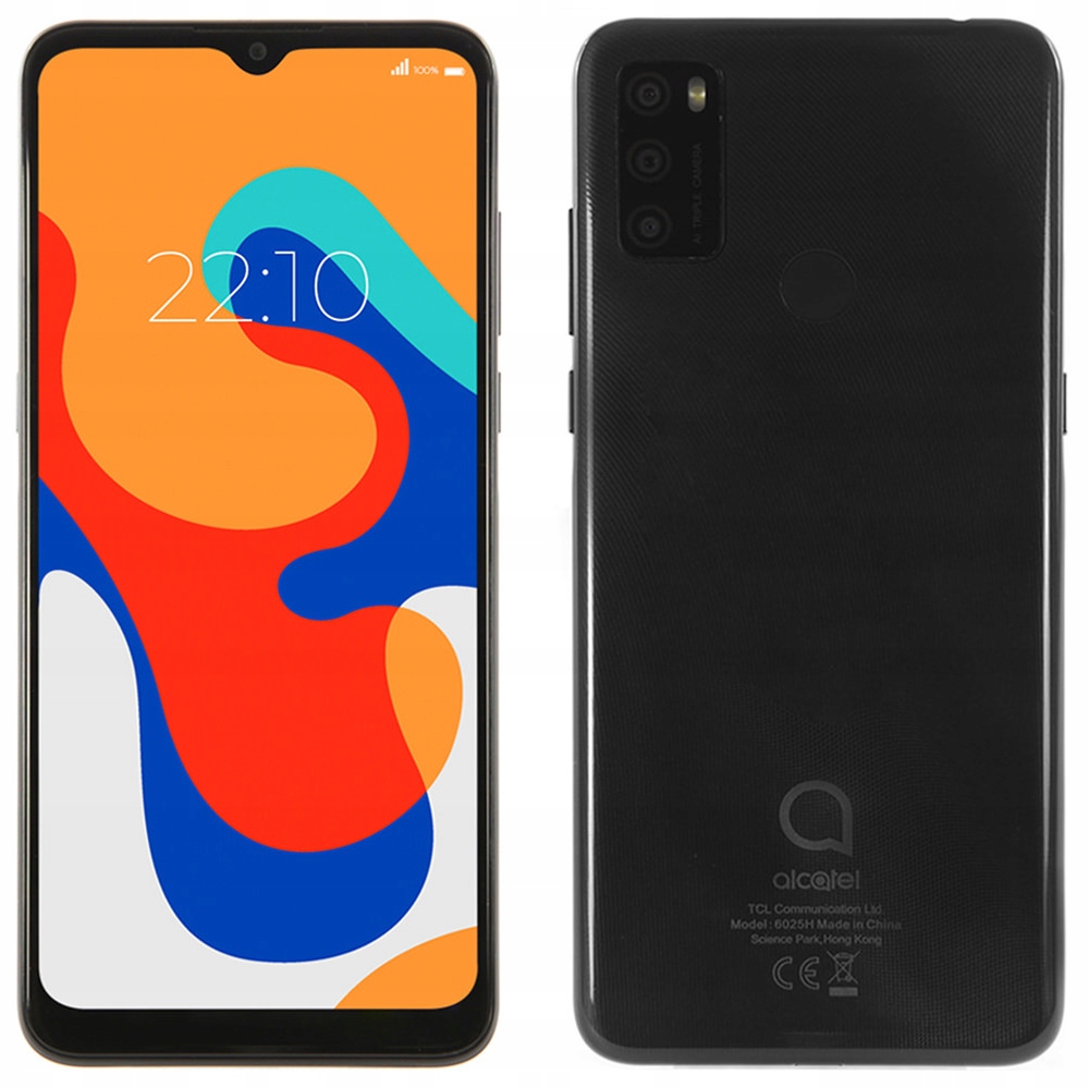 Купить Смартфон Alcatel 1S 2021 3/32 ГБ Черный: отзывы, фото, характеристики в интерне-магазине Aredi.ru