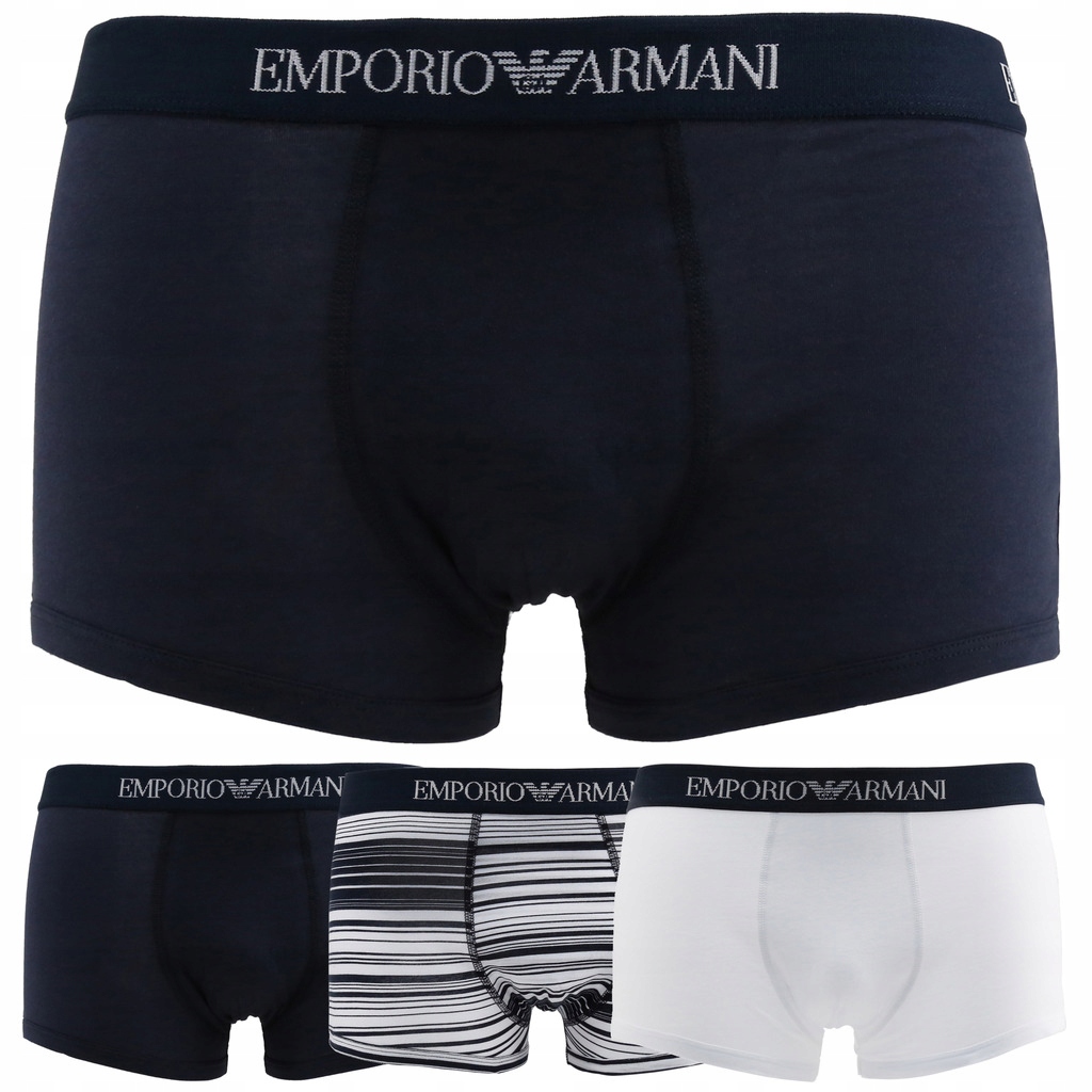 EMPORIO ARMANI BOKSERKI 3-PACK 3PACK_7P722 /XL