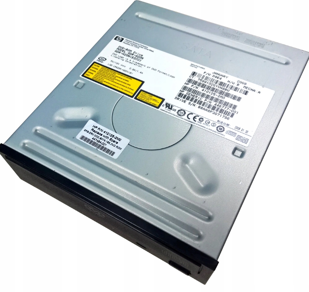 NAPED HP DVD-ROM 16xSATA GDR-H20N 410125-2M0
