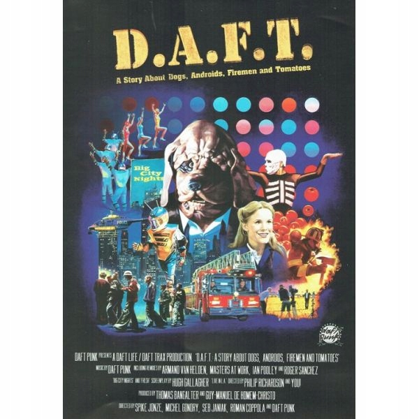 {{ DAFT PUNK - D.A.F.T.: A STORY ABOUT DOGS... DVD
