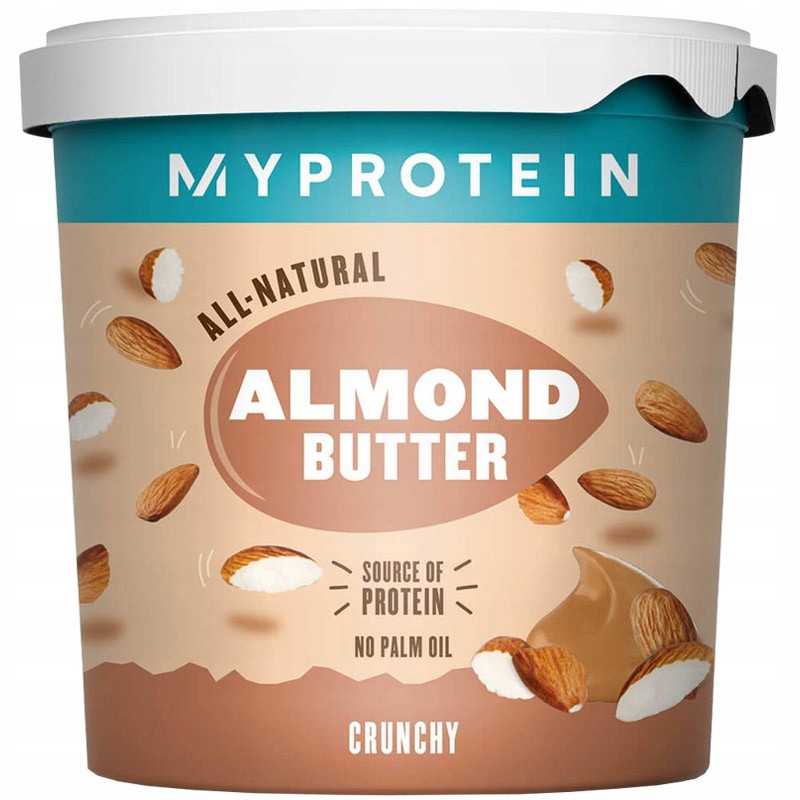 MYPROTEIN All-Natural Almond Butter 1000g CRUNCHY