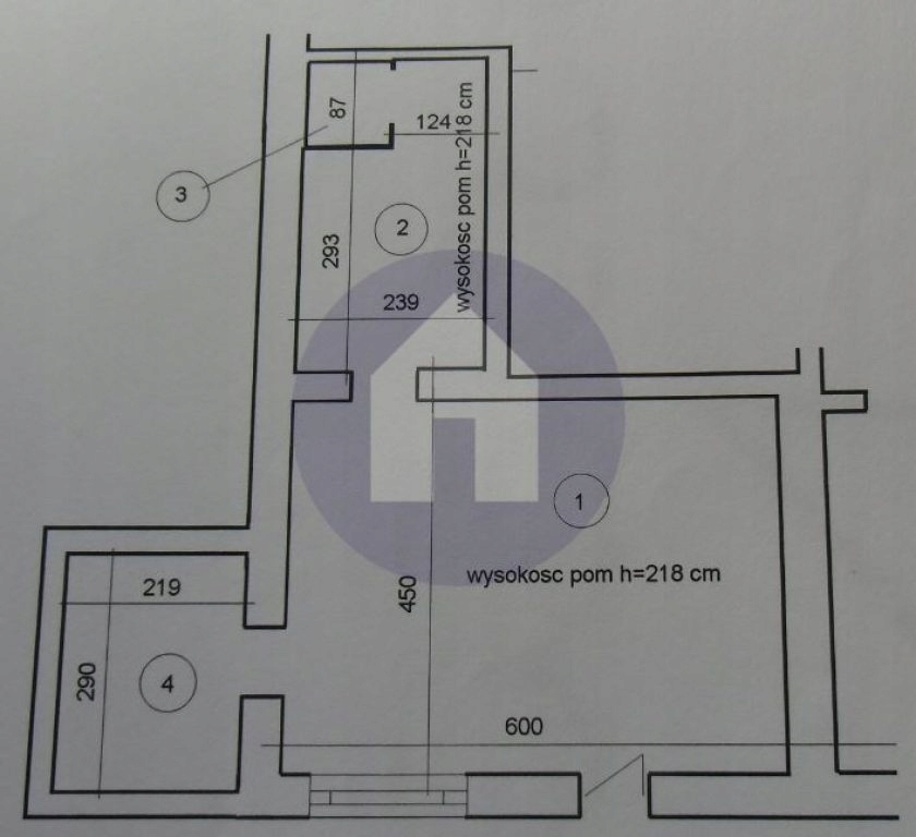Komercyjne, Piława Górna, 40 m²