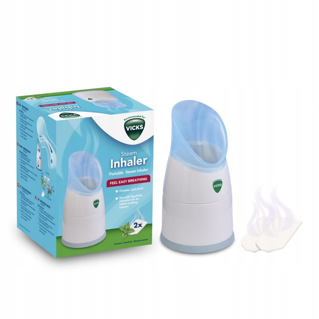 VICKS V1300 NEW Steam Inhaler Inhalator parowy z w