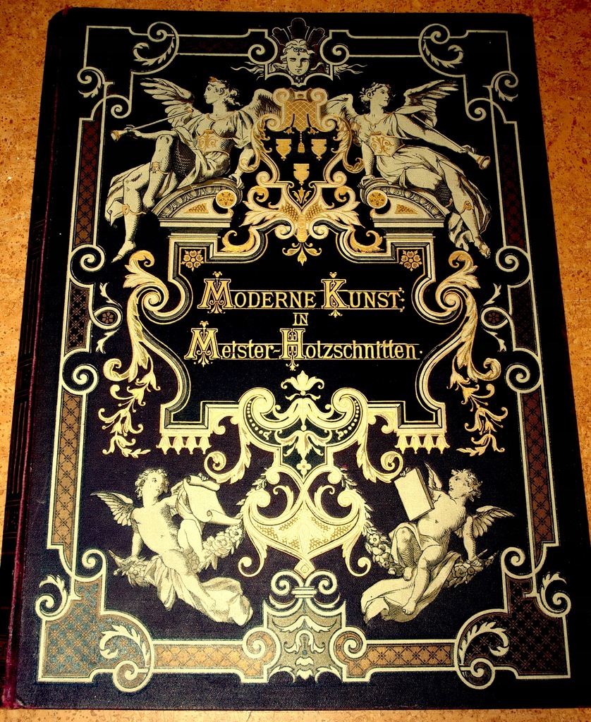 GIGA Moderne Kunst IX ryciny kolor 1895r Siemiradzki Wierusz-Kowalski itp.