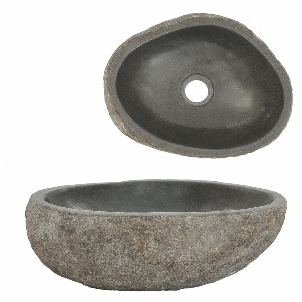 Umywalka z kamienia VidaXL 146212 38 x 31 cm