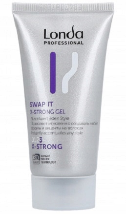LONDA STYLING SWAP IT X-STRONG ŻEL DO WŁOSÓW 30 ml