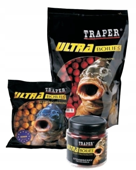 KULKI PROTEINOWE TRAPER ULTRA 12mm 100g WANILIA