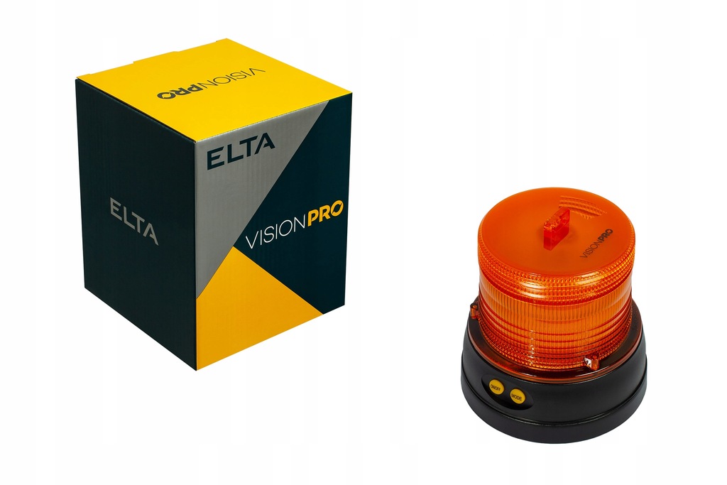 ELTA LAMPA OSTRZEGAWCZA KOGUT LED NA BATERIE 4xAA