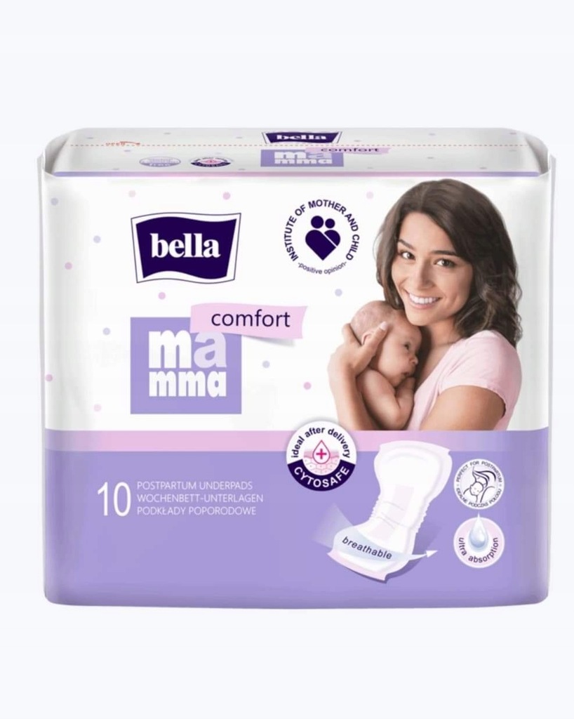 Bella Mamma podkłady poporodowe Comfort 10 szt