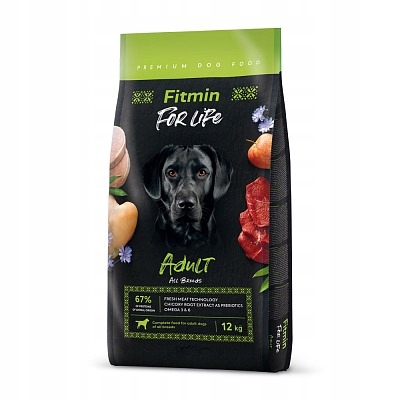 FITMIN FOR LIFE DOG Adult 12+1kg