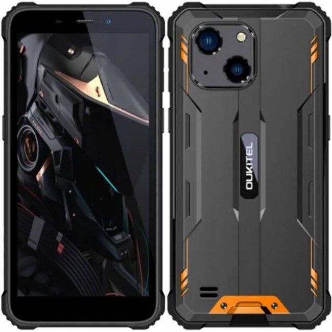 Smartphone OUKITEL WP20 Pro NFC 4/64GB Orange 64 GB Czarno-pomarańczowy Wp2