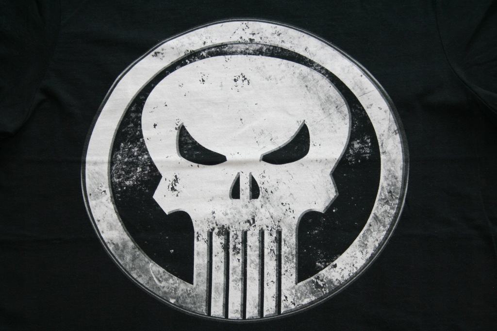 T-shirt PUNISHER MARVEL HOUSE rozm. L jak NOWY!!!