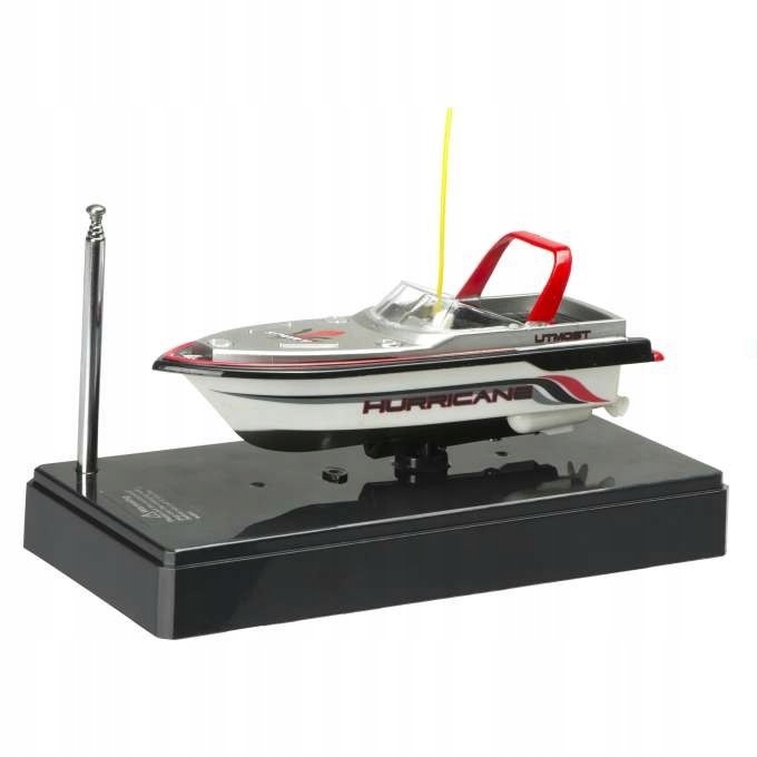 Łódź RC Mini Hurricane 2,4GHz 13cm czerwona