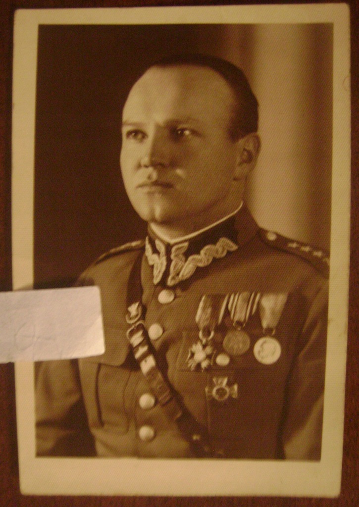 Żołnierz kapitan medal Toruń Jakowczyk