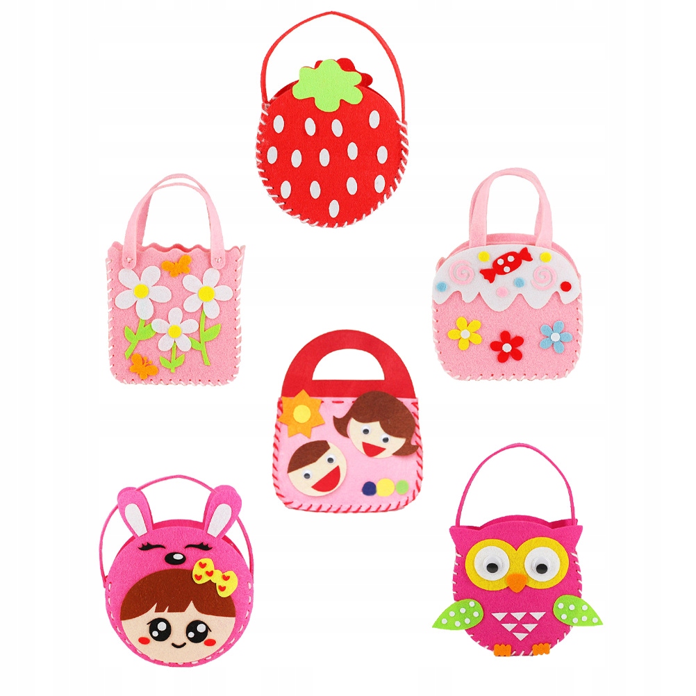 Girls Handbag Felt Kit Purses for Kids 9- 10