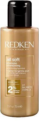 REDKEN ALL SOFT SZAMPON NAWILŻAJĄCY ARGAN 75 ML