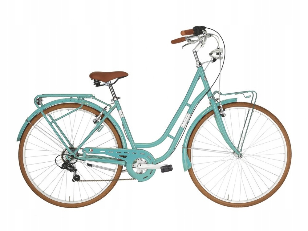 Rower Miejski Damski 28 Damka Retro 6 Biegów 12753829931 oficjalne