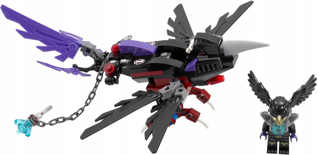 - LEGO Chima 70000: Razcal's Glider Szybowiec 100%
