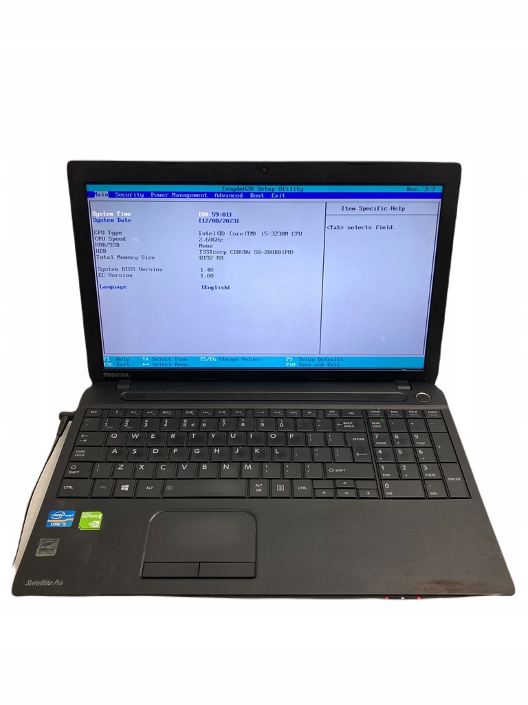 Laptop Dell Toshiba Satellite pro C50-A-1EV 15,6 " i5 8 GB Y21