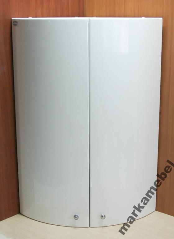 SZAFKA ŁAZIENKOWA WISZĄCA LAKIEROWANA NAROŻNA ŁUK - 7625200887