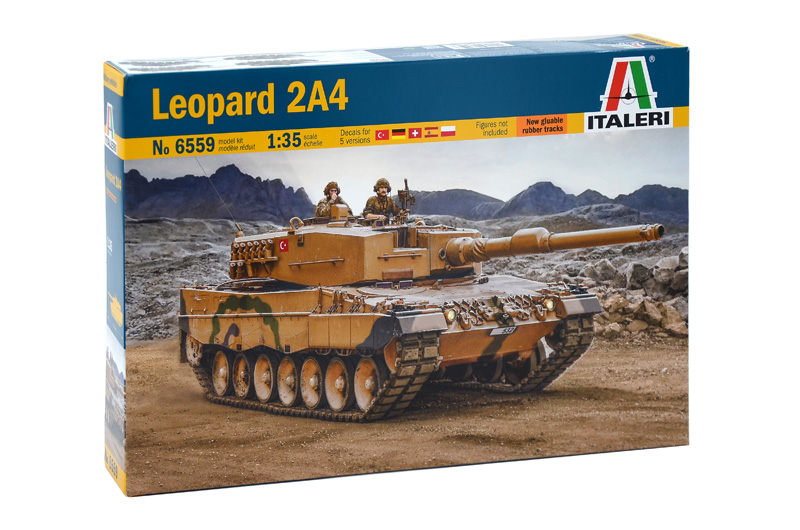 Купить Italeri LEOPARD 2A4 Польские цвета 6559 Масштаб 1:35: отзывы, фото, характеристики в интерне-магазине Aredi.ru