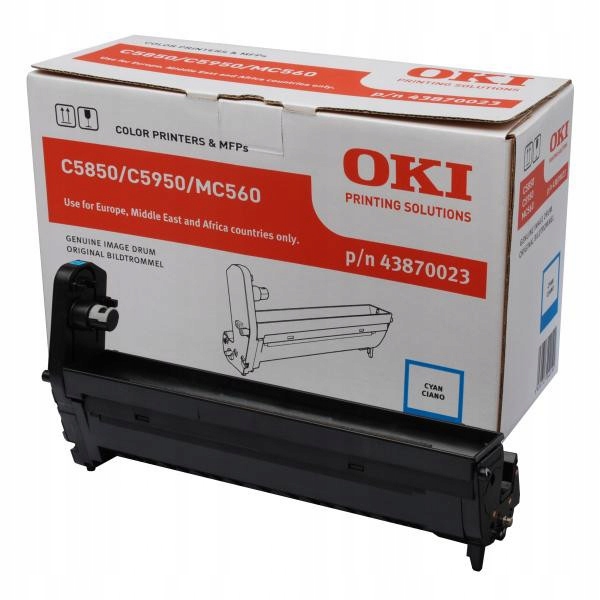 Toner OKI 43870023 niebieski (cyan)