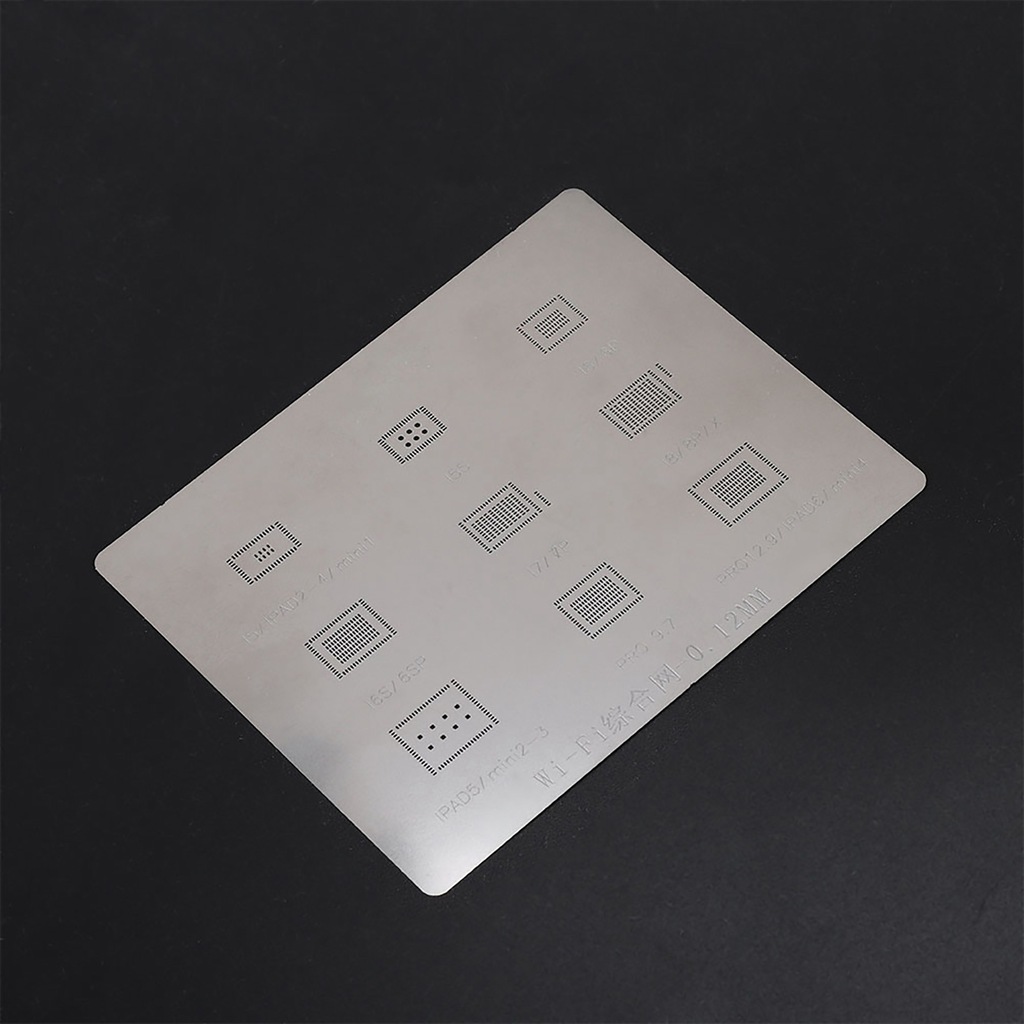 Wielofunkcyjny WIFI IC BGA Reballing Stencil