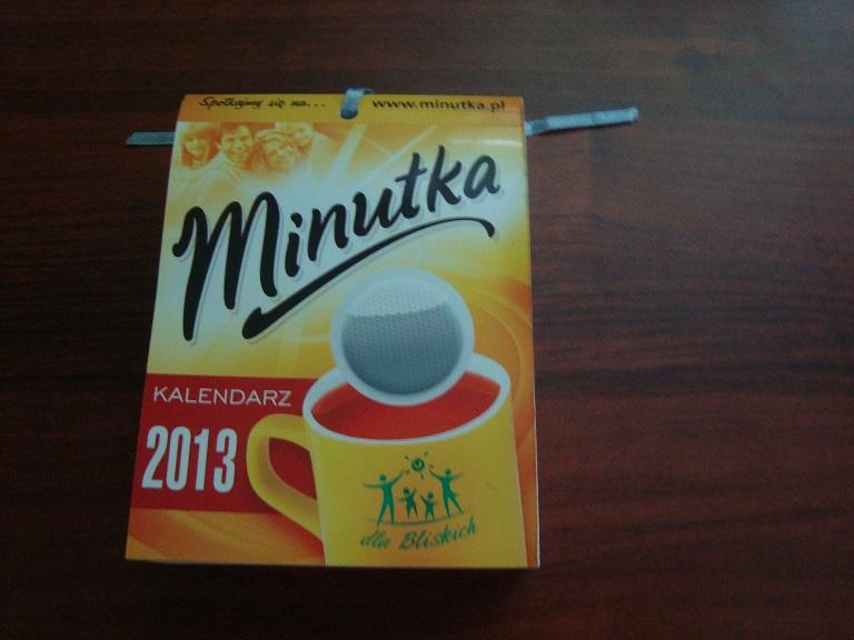 MINUTKA - KALENDARZ ZDZIERAK 2013 - WSPANIAŁY